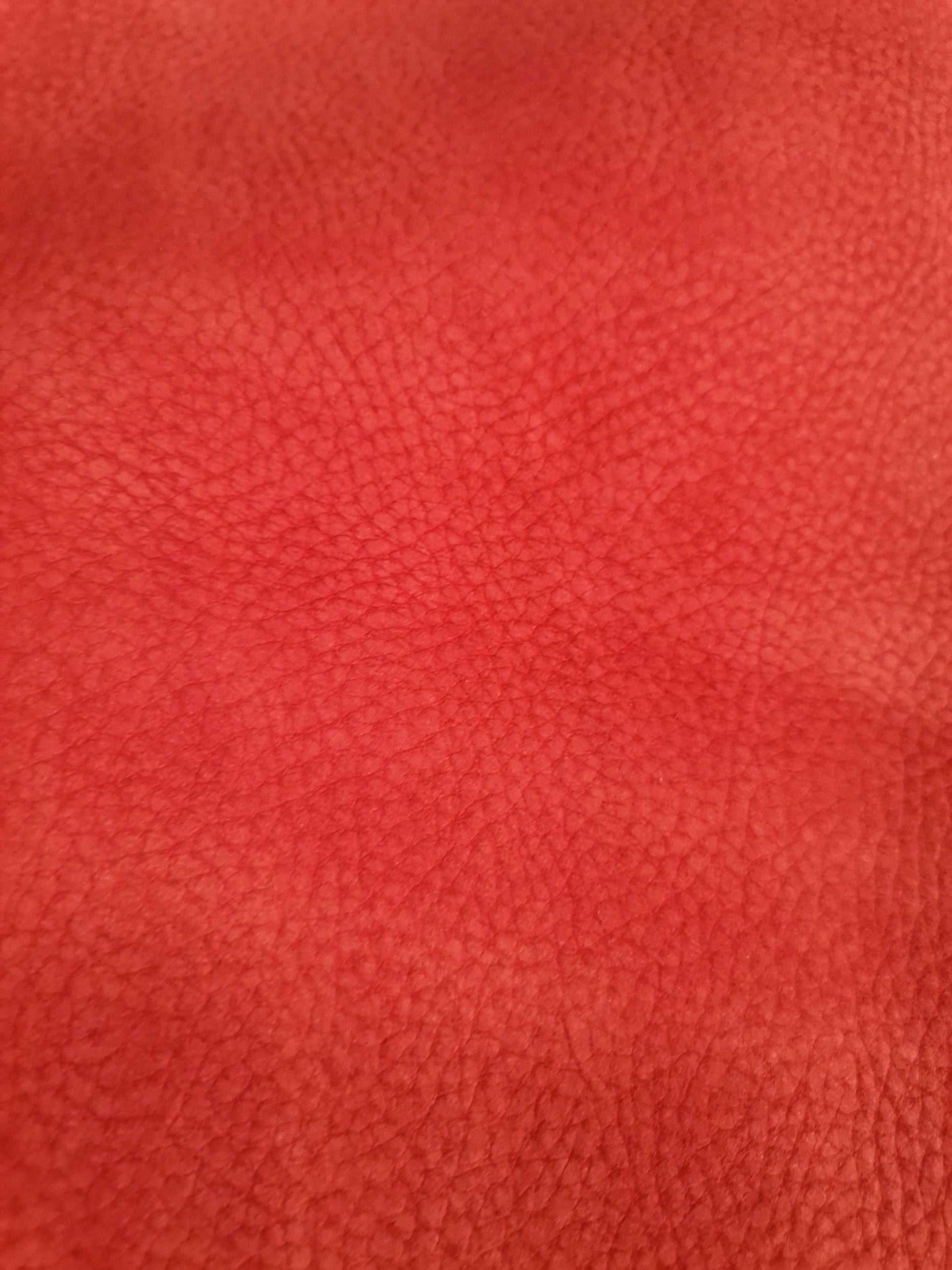 Cow milled soft nubuck leather, Cow natural soft and thick leather, 1,9mm thick (4,5 oz) - Salvo Leather