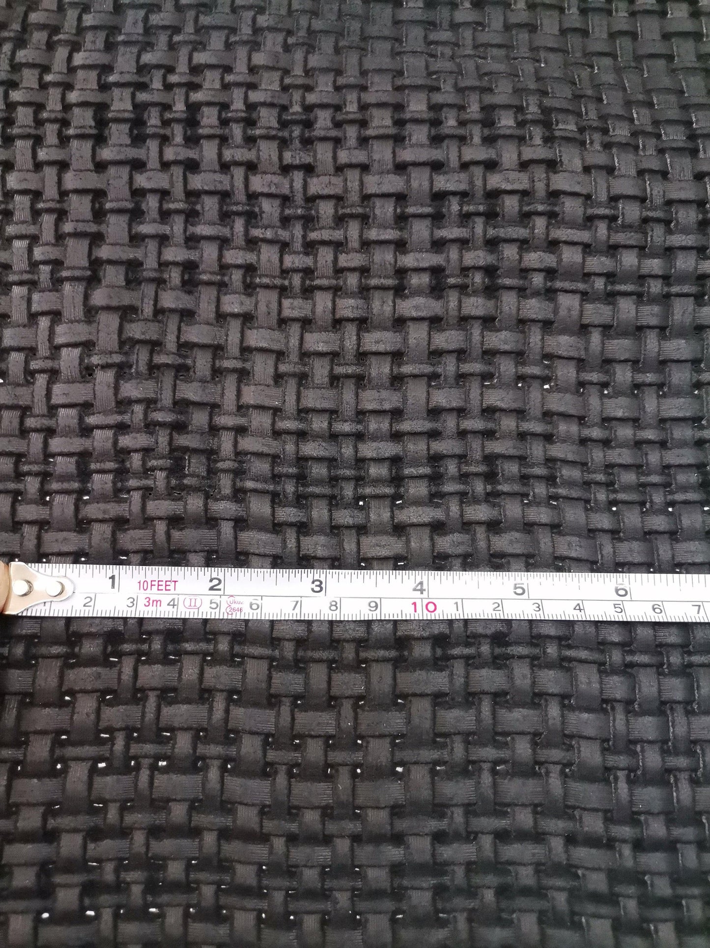 Cow split leather knitted embossed, Genuine cow leather sheets printed knitted effect thickness 1,0-1.1mm (3 oz) - Salvo Leather