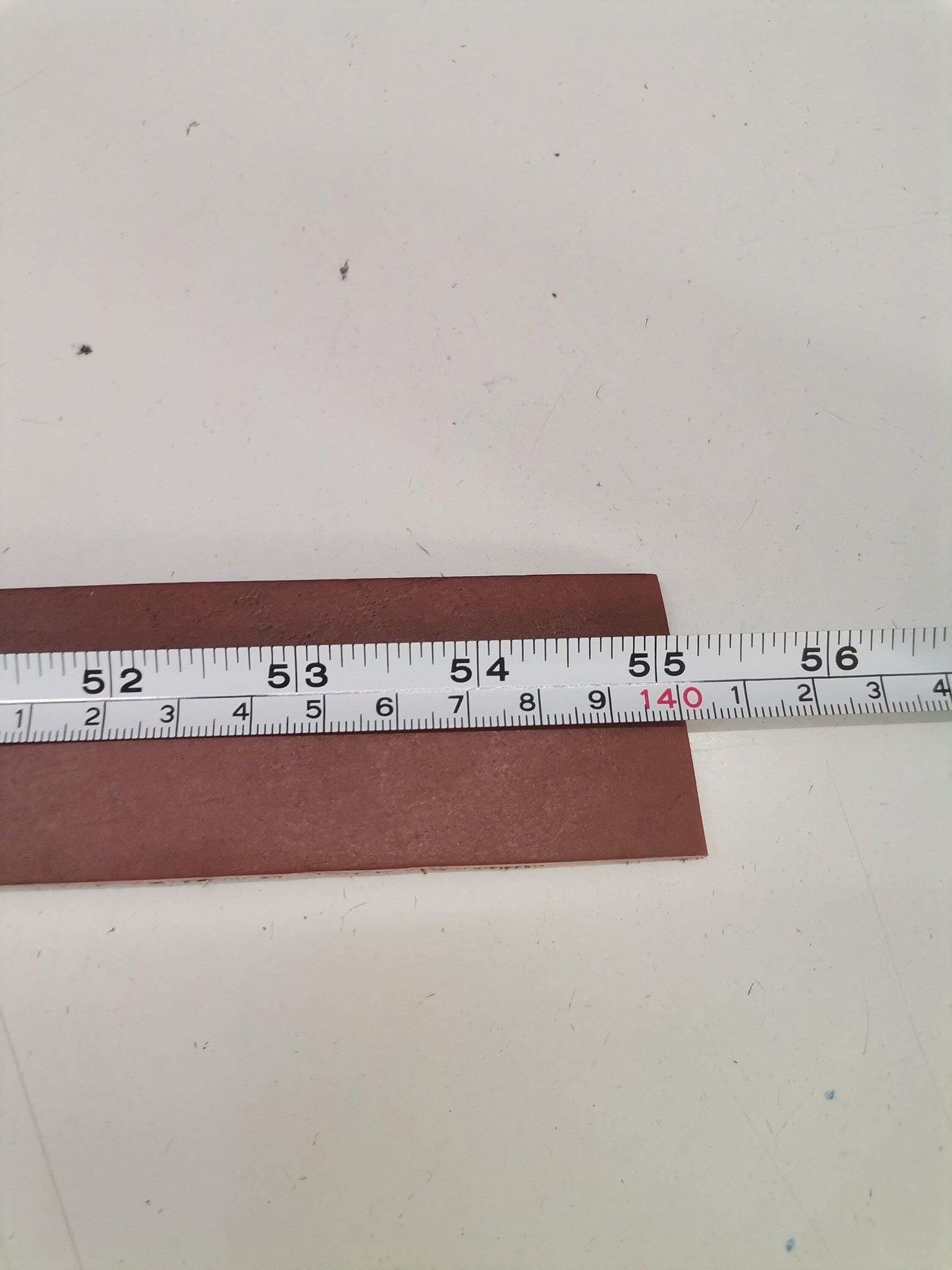Leather straps for belts, Genuine leather straps for crafts, thickness 3,5cm(8 1/2 oz) length 130cm(51 inches) - Salvo Leather