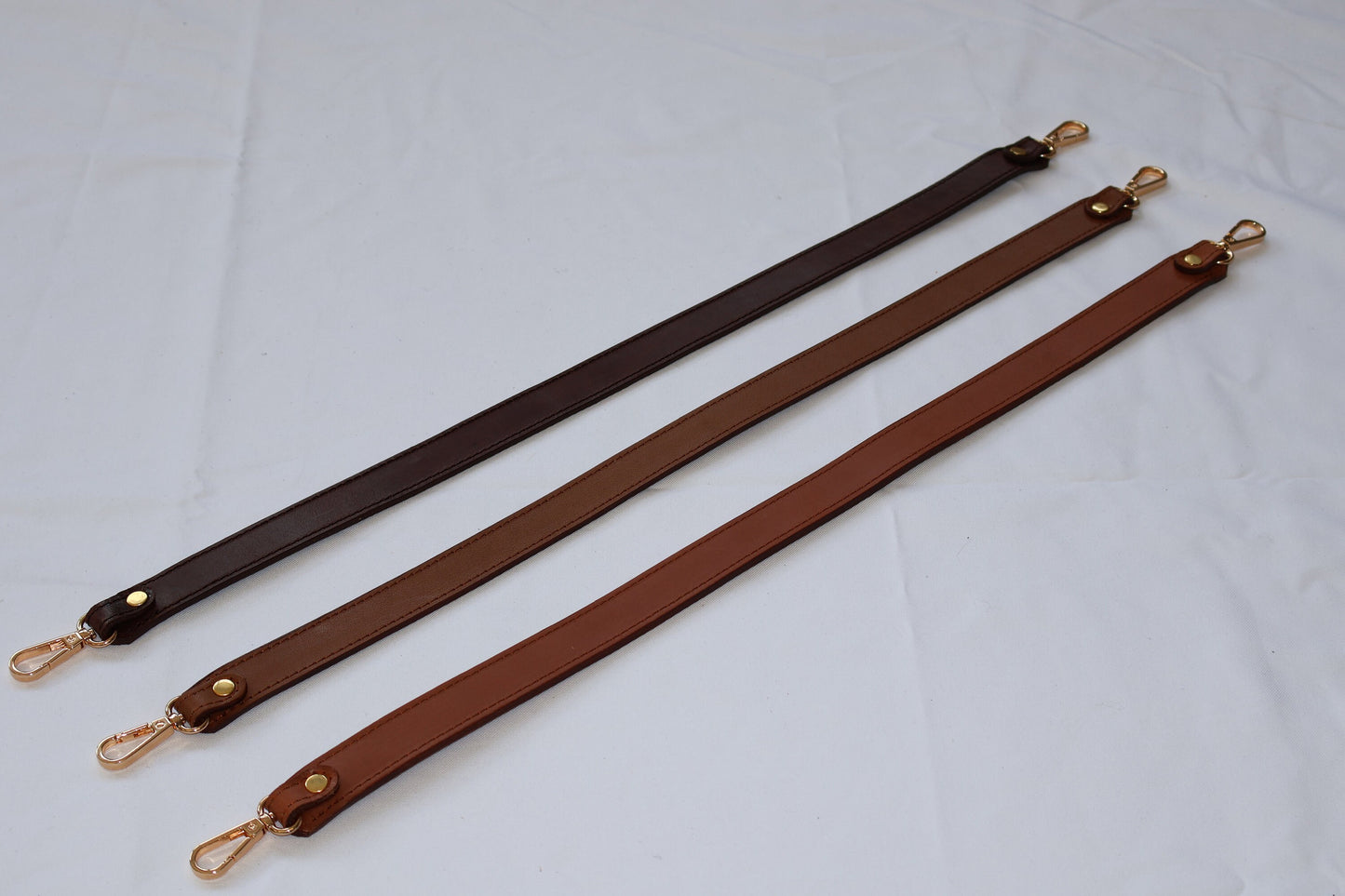 Leather Bag Handle - Genuine Leather Shoulder Strap, Durable & Stylish Replacement Handles for Bags 66cm//26" Length