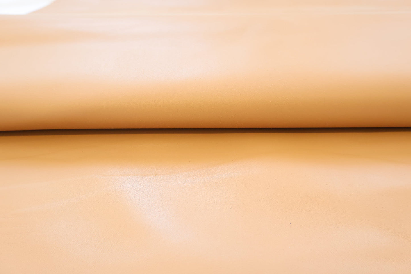 Sheep genuine leather col. Beige, lambskin nappa leather hide for crafts, thick. 1,0mm (2 1/2oz)