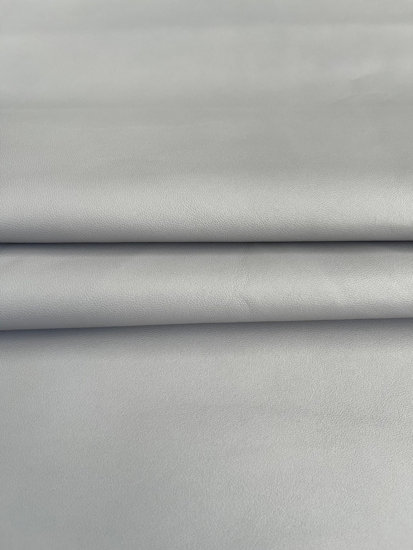 Sheep leather color light grey, nappa lambskin genuine leather for crafts, thick. 1,0mm (2 1/2oz)