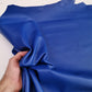 Sheep genuine leather, lambskin nappa leather hide for crafts col. royal blue, thick. 0,9mm (2 1/2oz) - Salvo Leather