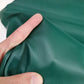 Sheep nappa genuine leather, soft lambskin leather hide for crafts col. forest green, thick. 0,9mm - Salvo Leather