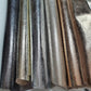 Goat soft metallic leather, Genuine goat skin leather pieces for crafts, thickness 0,9mm(2 1/2 oz) - Salvo Leather