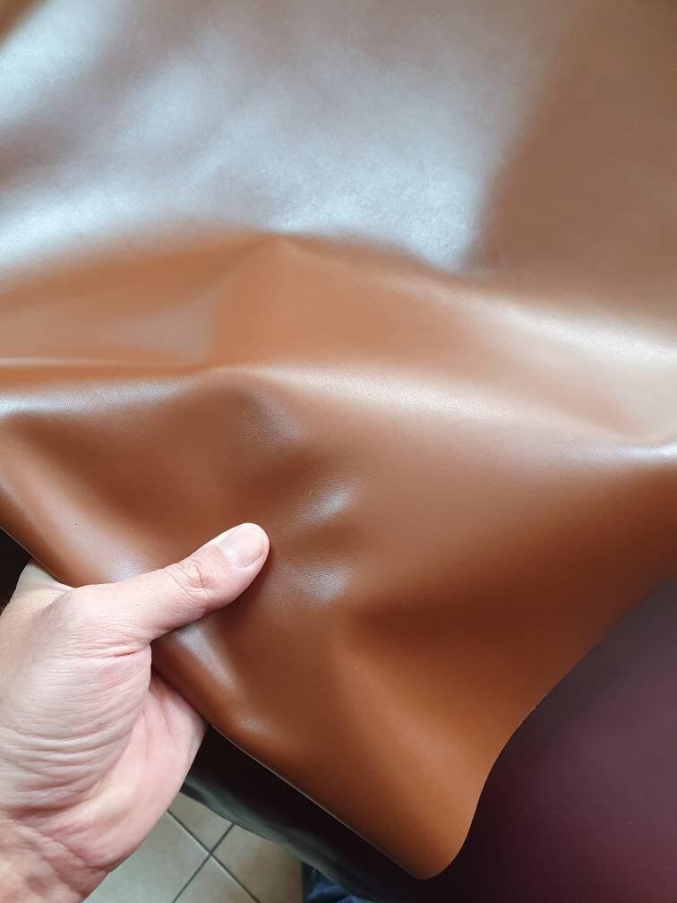 Cow soft Leather, Genuine cowhide plain Nappa skin for crafts and leather working thick. 1,1mm(3 oz) - Salvo Leather