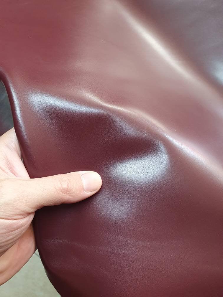 Cow soft Leather, Genuine cowhide plain Nappa skin for crafts and leather working thick. 1,1mm(3 oz) - Salvo Leather