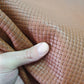 Cow embossed leather, Genuine printed cowhide skin, knitted/mat effect thick 1,1mm(3 oz) - Salvo Leather