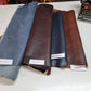 Cow Leather hide, genuine cow leather sheets, milled with two tone pull up effect, thick 1,3mm,(3,5 oz) - Salvo Leather