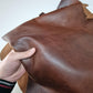 Cow Leather hide, genuine cow leather sheets, milled with two tone pull up effect, thick 1,3mm,(3,5 oz) - Salvo Leather