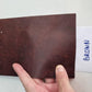 Cow Leather hide, genuine cow leather sheets, milled with two tone pull up effect, thick 1,3mm,(3,5 oz) - Salvo Leather