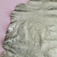 Goat metallic leather, genuine real leather sheets, goat hide soft and crumpled thick 1,0mm (2,5oz) - Salvo Leather