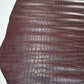 Cow leather printed crocodile effect, genuine cowhide leather sheets alligator embossed, thickness 1,2mm(3 oz) - Salvo Leather