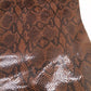 Cow suede leather snake effect, Genuine cowhide printed leather sheets, thickness 1,1mm(3 oz) - Salvo Leather