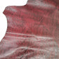 Goat skin printed leather, Genuine goat hide fashion emboosed leather for crafts thick 0,9mm(2 1/2 oz) - Salvo Leather