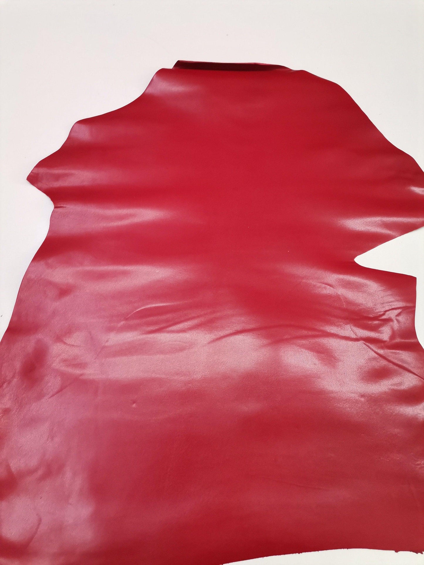 Goat skin glazed lining, Genuine goat hide thin finished leather thick 0,7mm( 1 1/2 oz) - Salvo Leather