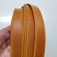 Leather crossbody straps, shoulder bag straps folded and stitched width 2,5cm ( 1 inch), thickness 2,2mm (5 oz), - Salvo Leather