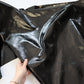 Cow Patent leather, Genuine cowhide soft and glossy leather, thickness 1,1-1,3mm(3 oz) - Salvo Leather