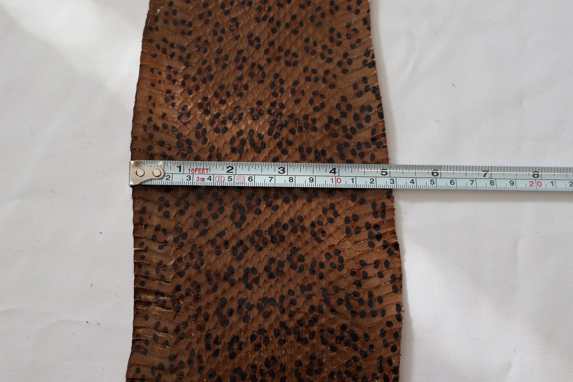 Genuine snakeskins. Real snake leather hide, thin and glossy, thickness 0,3mm(1 oz) - Salvo Leather