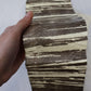 Genuine snakeskins, Real snake leather hide, thin and natural shine , thickness 0,3mm(1 oz) - Salvo Leather