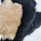 Sheepskin rug shearling leather hide, lambskin curly hair on, natural wool mouton leather - Salvo Leather