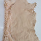 Sheepskin rug shearling leather hide, lambskin curly hair on, natural wool mouton leather - Salvo Leather