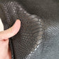 Cow leather printed snake effect, Genuine cowhide leather sheets python-embossed, thickness 1,2mm (3 oz) - Salvo Leather