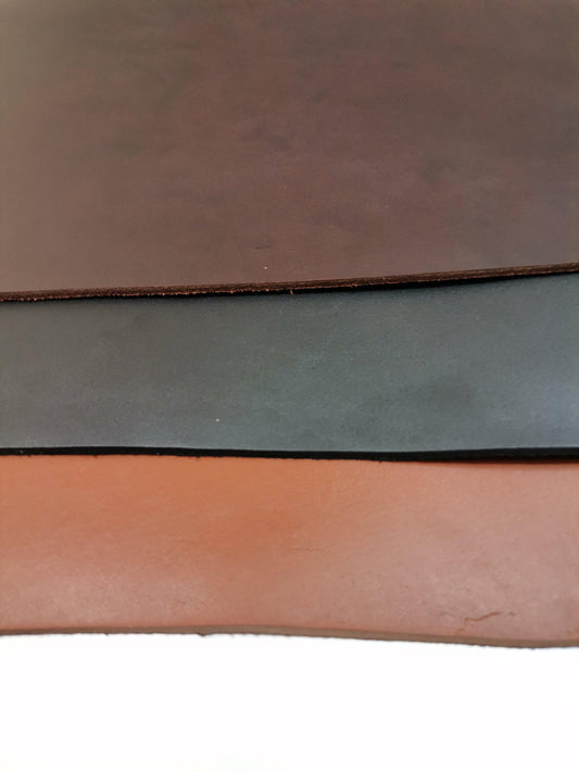 Belting Leather, Genuine cowhide for belts and leather collars thickness 3.4-3.6mm (8-9 oz) - Salvo Leather