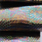 Genuine snakeskins. Real snake leather hide, thin and glossy, thickness 0,4-0,5mm (1 oz) - Salvo Leather