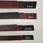 Leather straps for belts, Genuine leather straps for crafts, thickness 5,0mm(13 oz) length 130cm(51 inches) - Salvo Leather