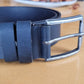 Leather belt for men, genuine leather belt, milled oily with a pull-up effect, width 4cm(1,6") - Salvo Leather