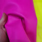 Fluo colors sheep nappa leather, Fluorescent lambskin leather hide for crafts thick. 0,9-1,0mm (2 1/2oz) - Salvo Leather