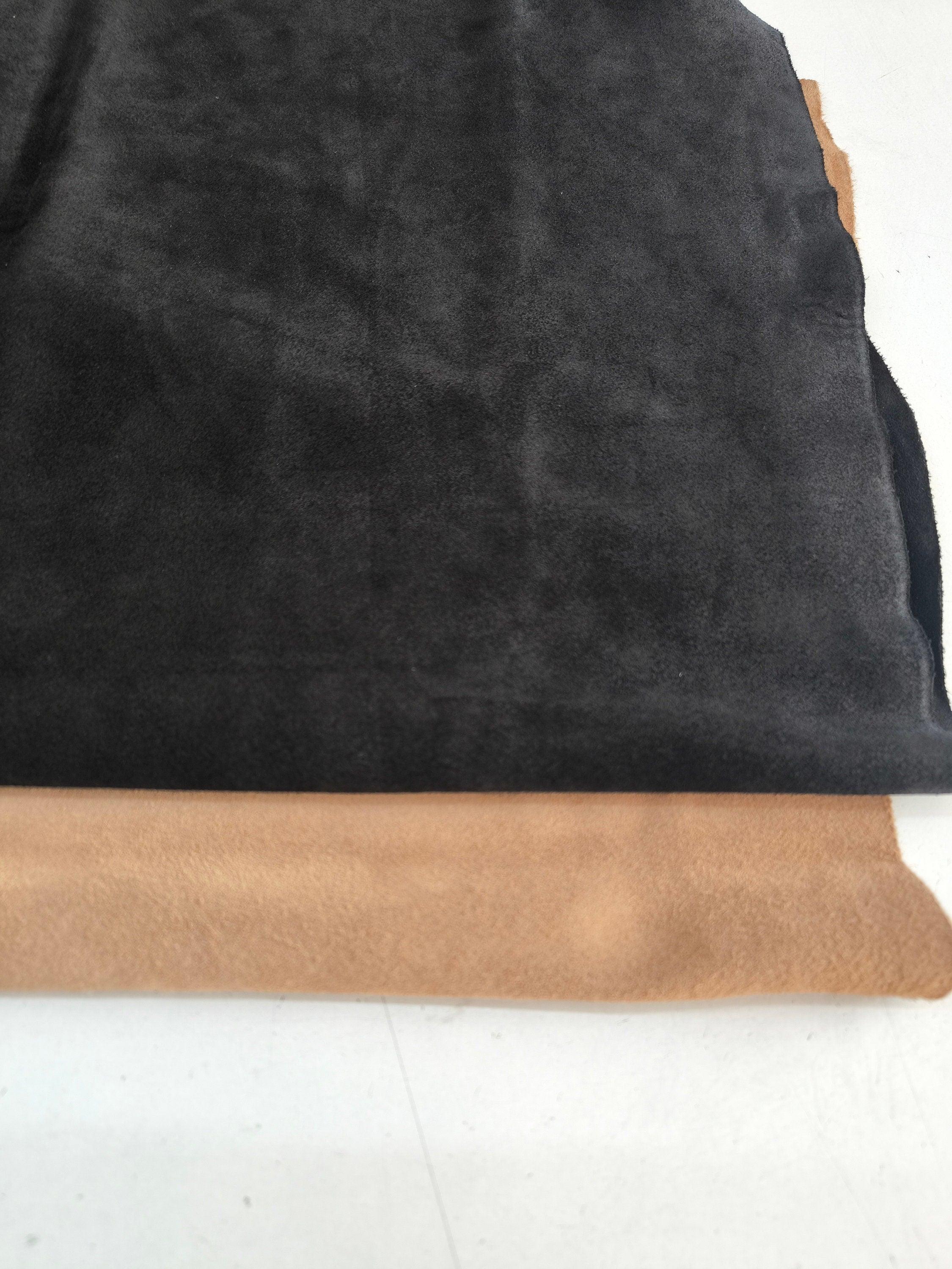 Suede Leather Cowhide calf leather cow skin suede leather order 12 to 36 SQ FT average hide size 10 to 15 SQFT