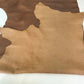 Cow leather col. Tan natural milled, genuine cowhide leather skin soft and supple, thick 1,2mm(3 oz)