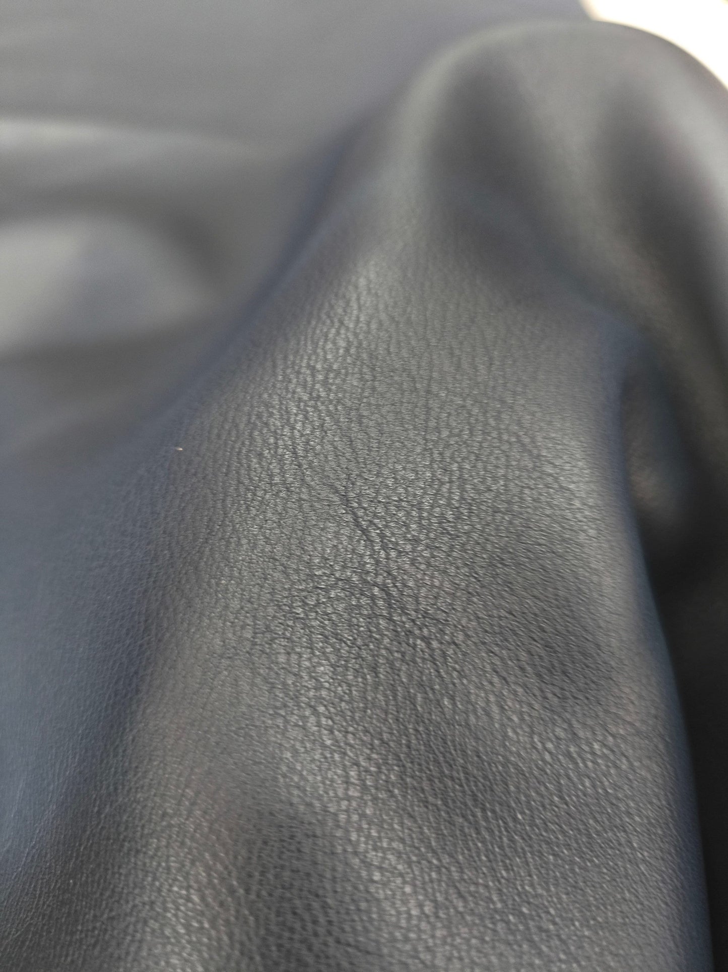 Genuine cow leather | Soft natural milled leather.