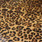 Hair on hide cowhide rug leopard print, genuine cow leather pony skin with the nap, thickness 1,2mm (3 oz)