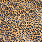 Hair on hide cowhide rug leopard print, genuine cow leather pony skin with the nap, thickness 1,2mm (3 oz)