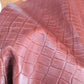 Sheep leather crocodile printed, genuine sheepskin leather sheets alligator embossed, thickness 1,1mm(3 oz)