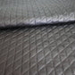 Sheep leather quilted pattern rhombus, Genuine sheep hide diamond printed leather sheets, thickness 1,1mm(3 oz)