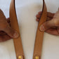 Leather Bag Handle - Genuine Leather Shoulder Strap, Durable & Stylish Replacement Handles for Bags  66cm//26" Length