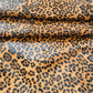 Hair on hide cowhide rug leopard print, genuine cow leather pony skin with the nap, thickness 1,2mm (3 oz)