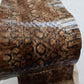 Genuine snake leather hide, thin and glossy, thickness 0,3mm(1 oz)