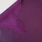 Sheep genuine leather color purple, lambskin nappa leather hide for crafts, thick. 1,0mm (2 1/2oz)