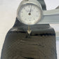 Genuine snake leather hide color high shine black, thin and glossy, thickness 0,3mm(1 oz)
