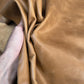 Cow leather for crafts, Genuine cowhide leather skin, crunchy and soft of thick 1,2mm (3 oz)