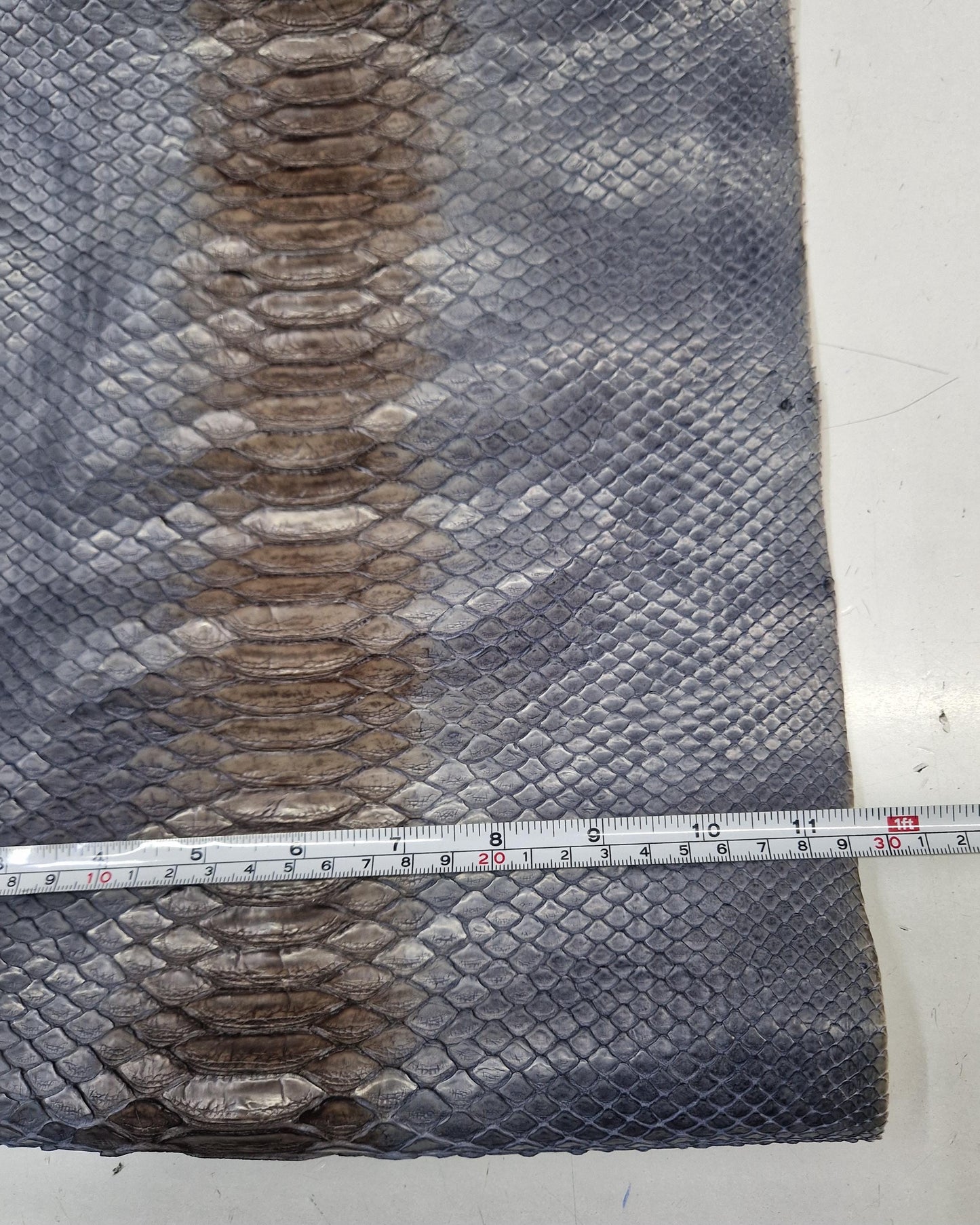 Genuine snake leather, real snakeskin hide, long and wide python leather for crafts of thick 0,7mm(2 oz)