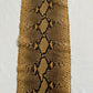 Real snake leather, genuine snakeskin hides, long and wide python leather for crafts of thick 0,7mm(2 oz)