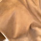 Cow leather for crafts, Genuine cowhide leather skin, crunchy and soft of thick 1,2mm (3 oz)