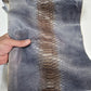 Genuine snake leather, real snakeskin hide, long and wide python leather for crafts of thick 0,7mm(2 oz)