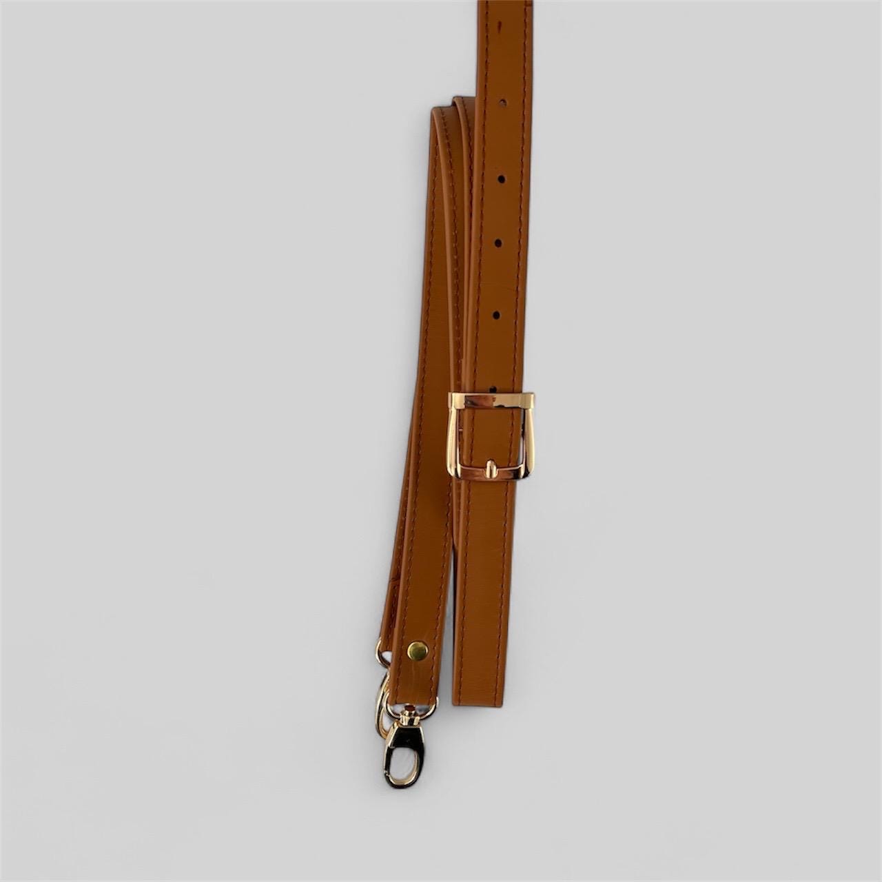 Replacement Leather bag Strap for Crossbody Bag, Adjustable 2.3cm(0,9") Purse Strap, Shoulder Leather Handles for Bags with a buckle.